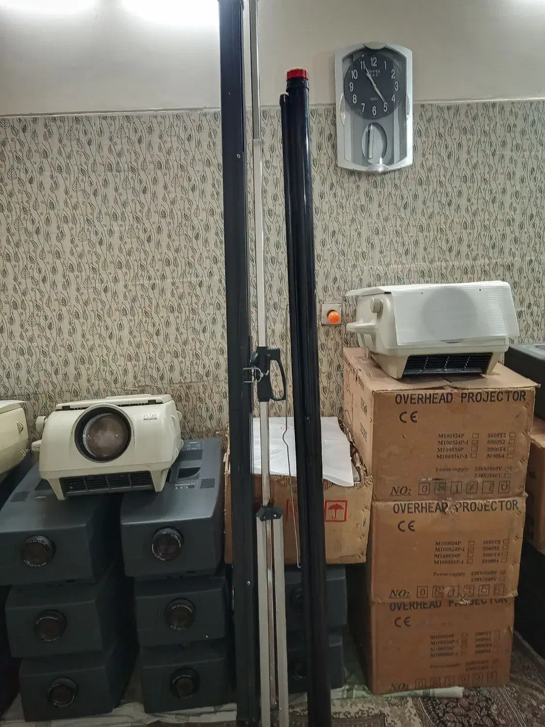 پرده نمایش ویدیو پروژکتور|تلویزیون و پروژکتور|ری, فیروزآبادی|دیوار