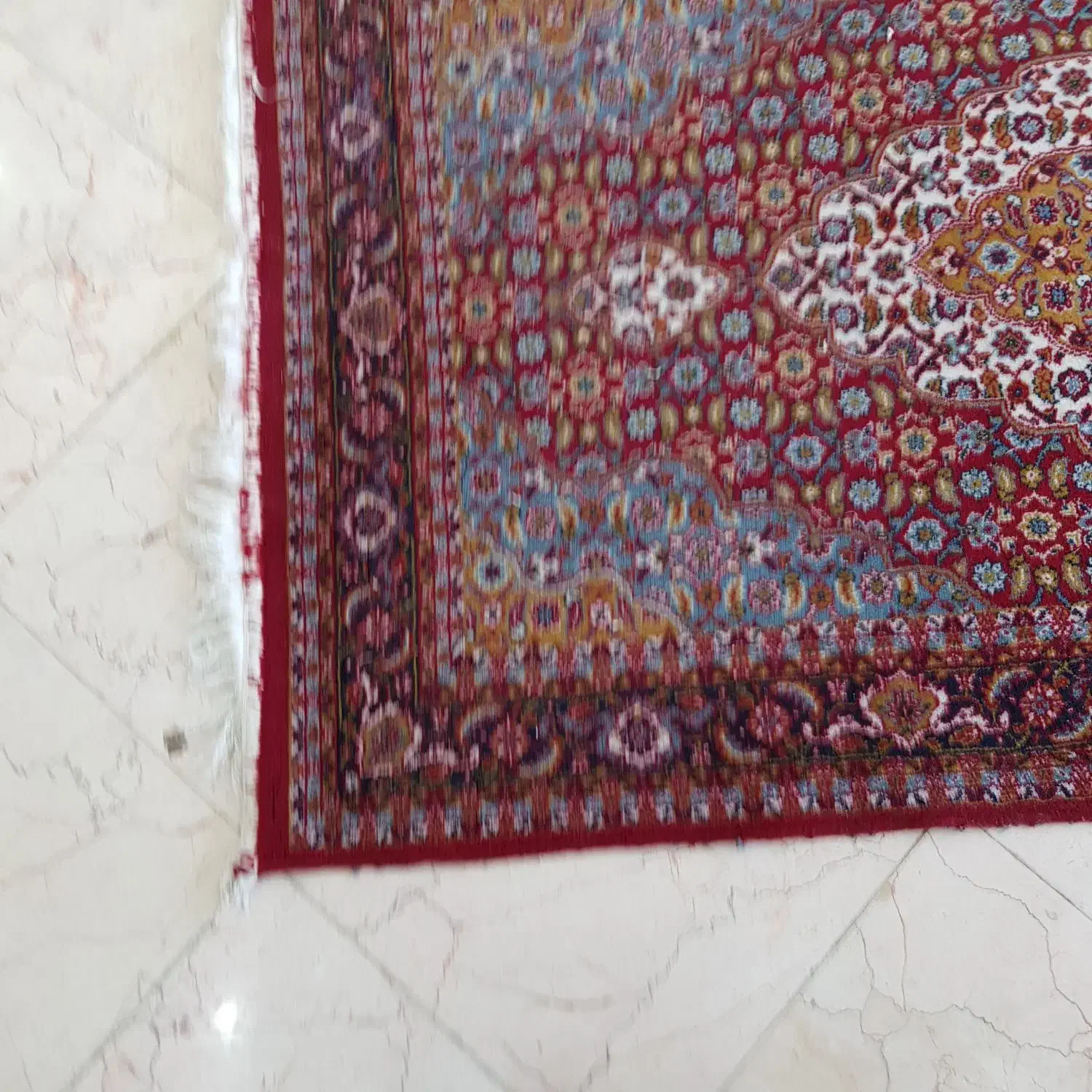 فرش ماشینی اندازه ۱۰۰ در ۱۵۰|فرش|ری, شهرری|دیوار