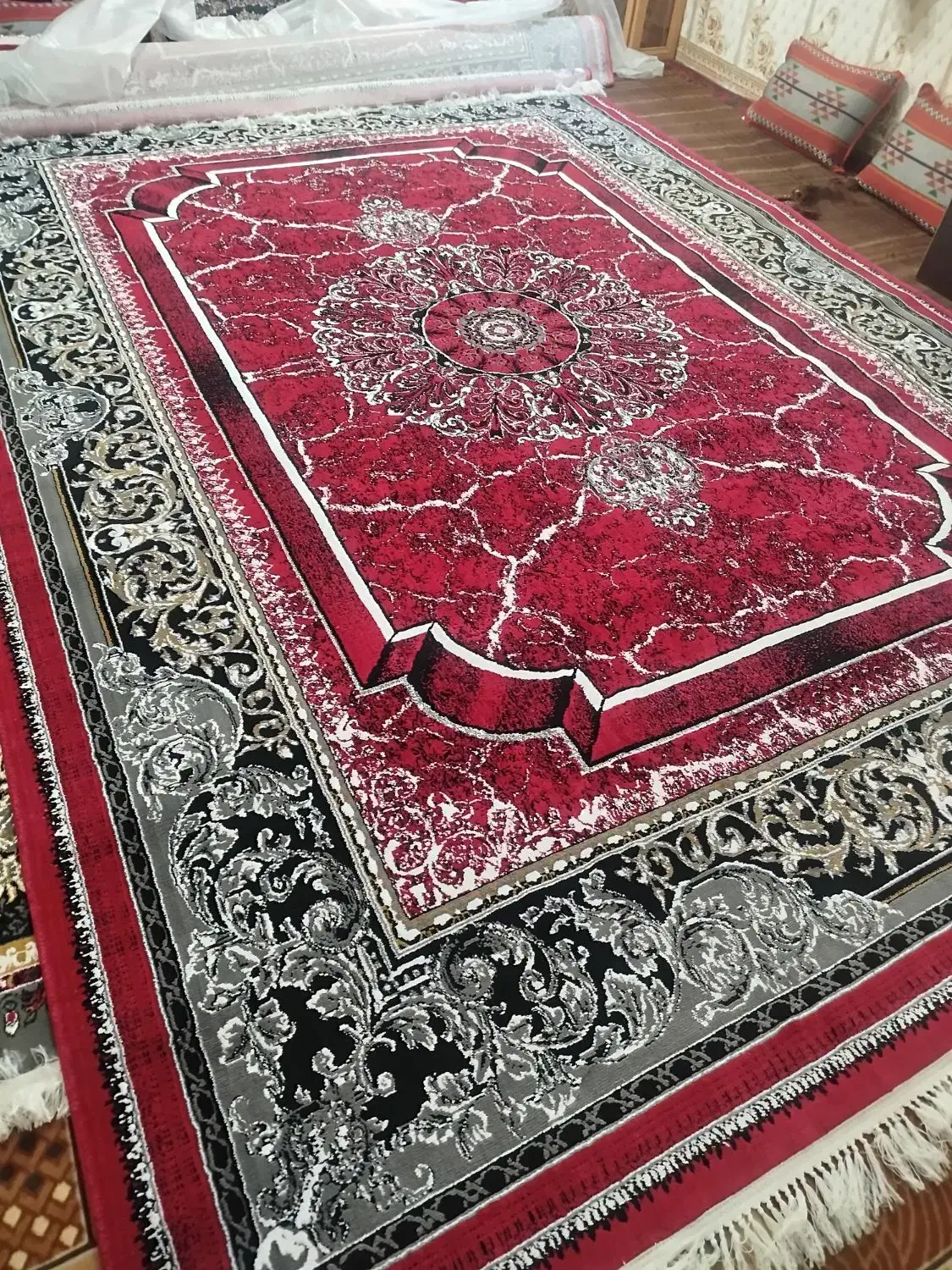 فرش کاشان|فرش|شادگان, |دیوار