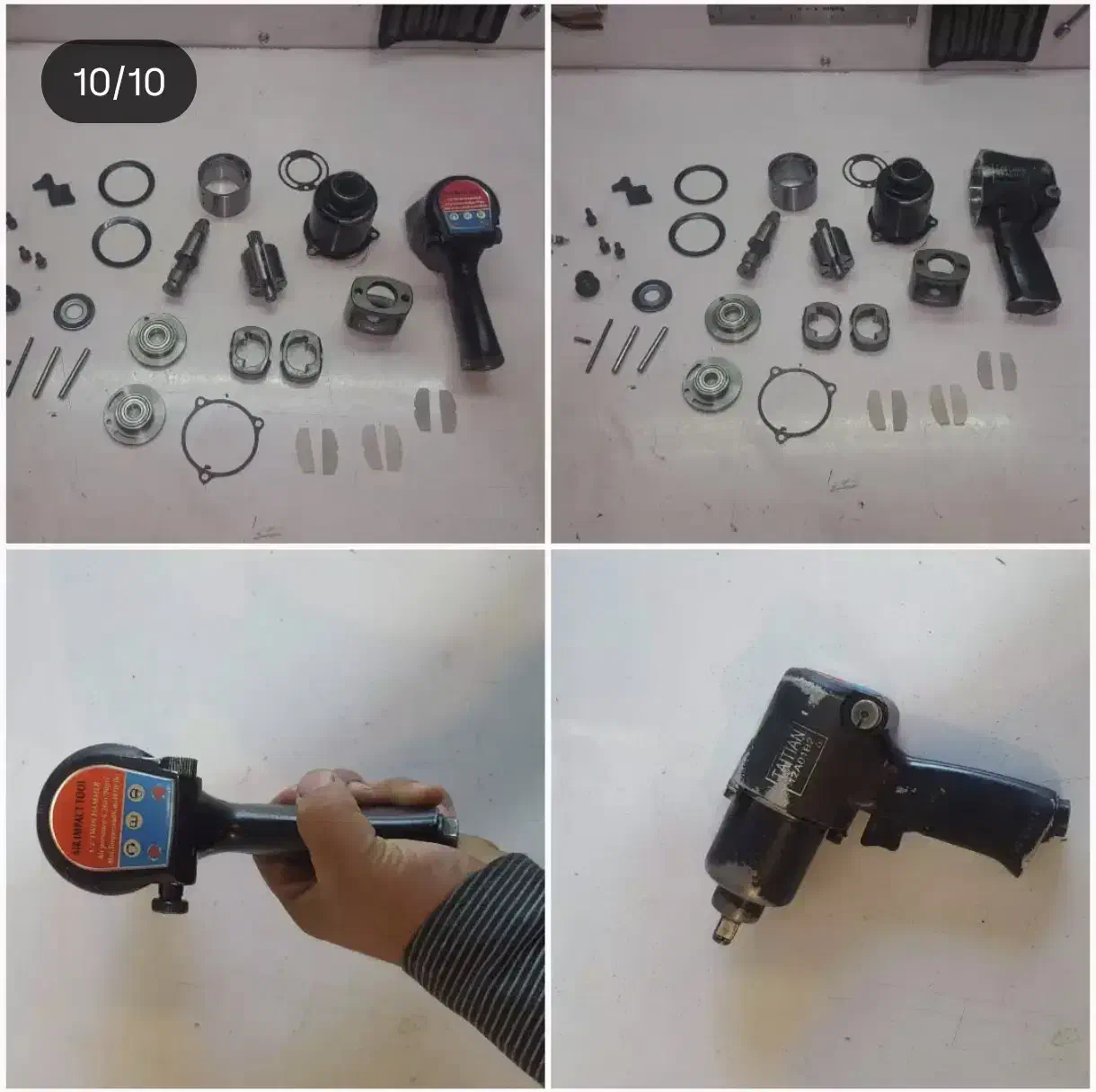 تعمیــر انواع کمپرسور باد(پمپ باد) و آچار بادی|خدمات پیشه و مهارت|زنجان, |دیوار