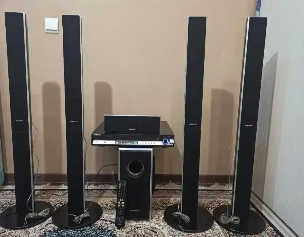 سینمای خانگی سامسونگ بهمراه باند و ساب قوی|سیستم صوتی خانگی|کرج, فاز ۳ مهرشهر|دیوار