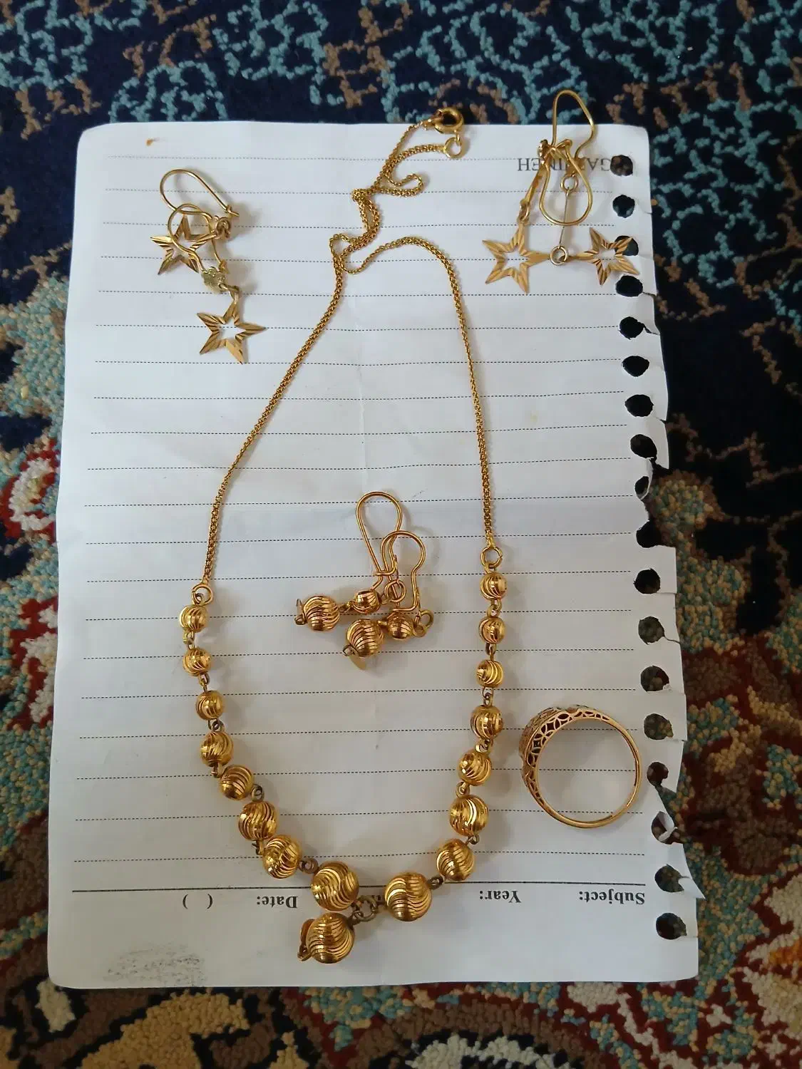 طلا دست دوم ۲۰۰بالا تابلو|جواهرات|آمل, |دیوار