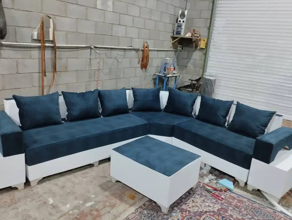 مبل فانتزی ال راحتی طاها-- سفارش به سلیقه مشتری|مبلمان خانگی و میز عسلی|تهران, شهرک شریفی|دیوار