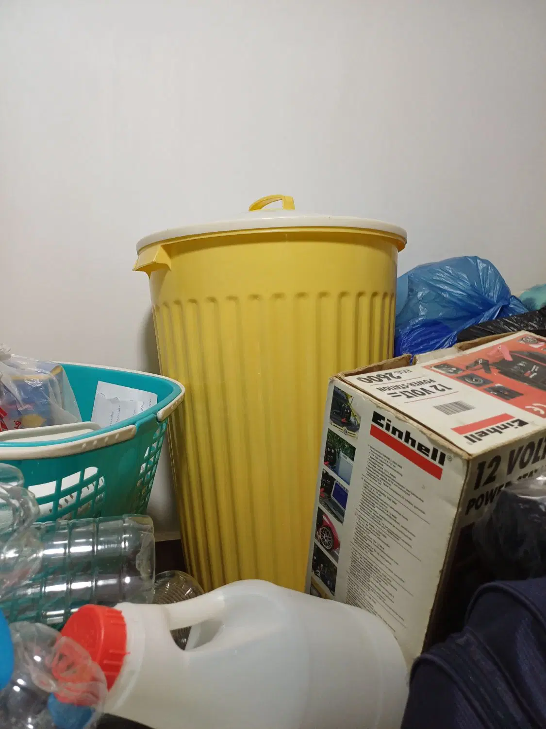 سطل بزرگ ارتفاع ۱متردهانه ۵۰|ظروف نگهدارنده، پلاستیکی، یکبارمصرف|اهواز, نیوساید|دیوار