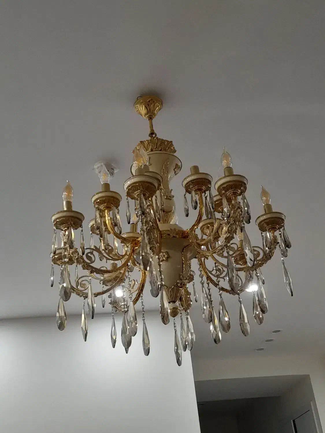 لوستر برنز مدرن|لوستر و چراغ آویز|تهران, تجریش|دیوار