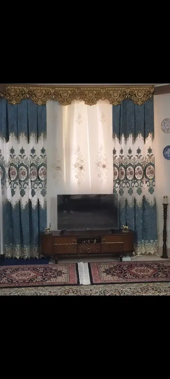 پنل پرده|پرده، رانر، رومیزی|شاهین‌شهر, خانه کارگر|دیوار
