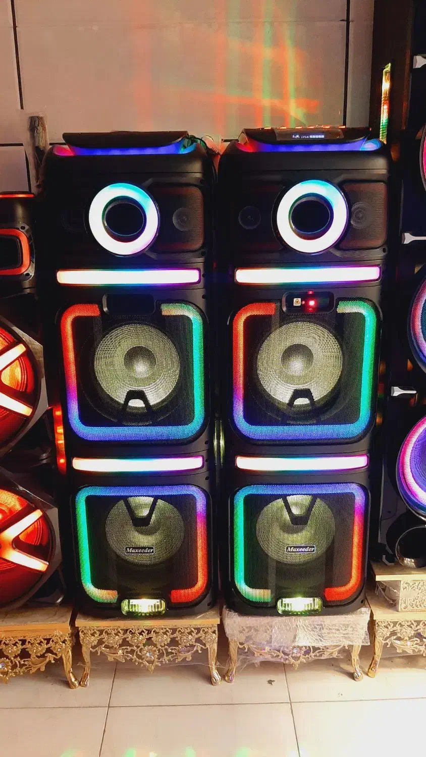 باند اسپیکر مکسیدر جفتی برقی اقساطی(سوگلی گلشهر)|سیستم صوتی خانگی|زنجان, |دیوار