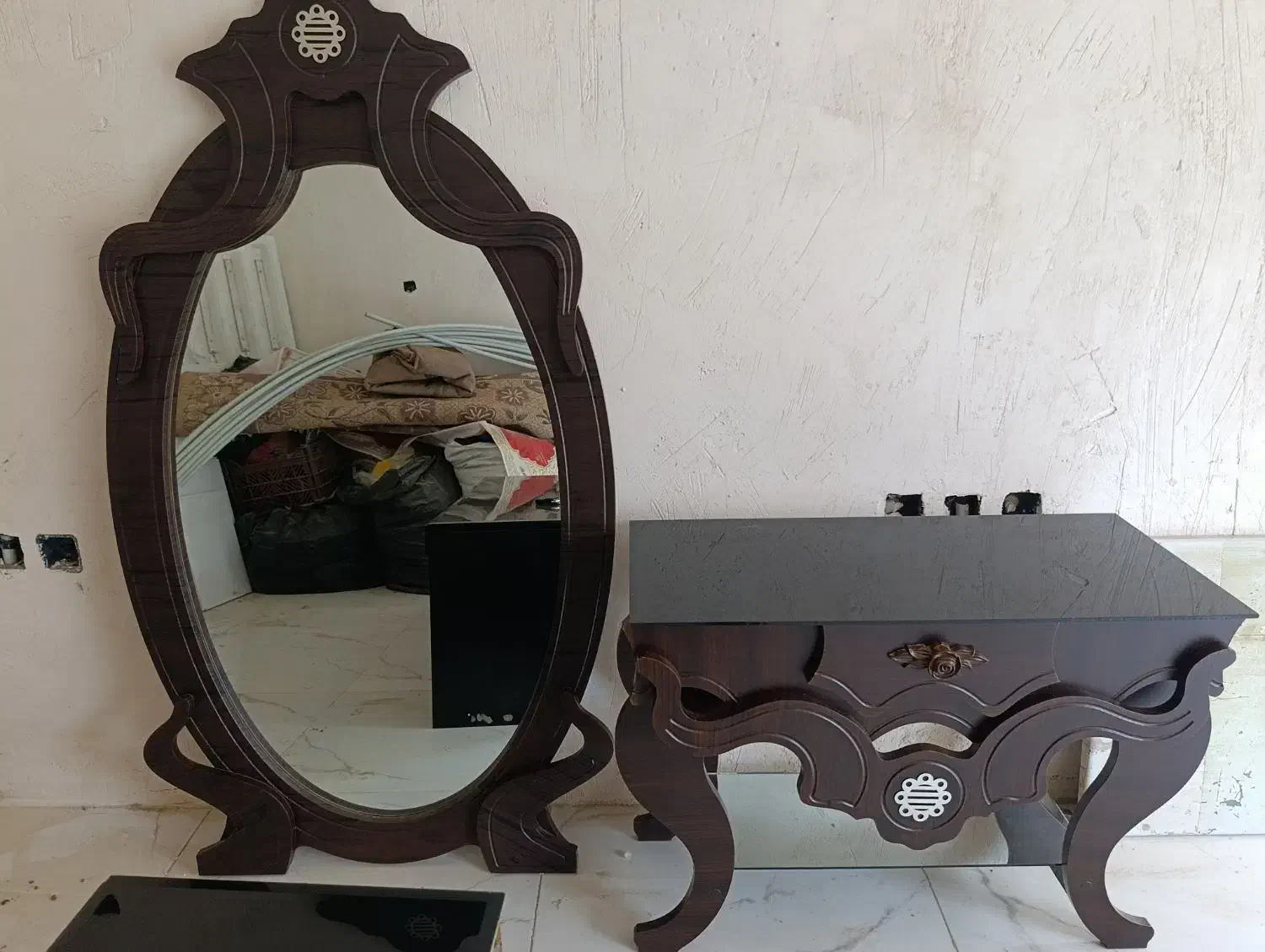 آینه کنسول|بوفه، ویترین، کنسول|سنندج, |دیوار