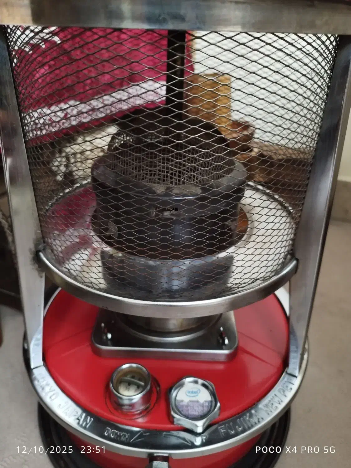 چراغ نفتی ژاپنی قدیمی|بخاری، هیتر، شومینه|تهران, یاخجی آباد|دیوار