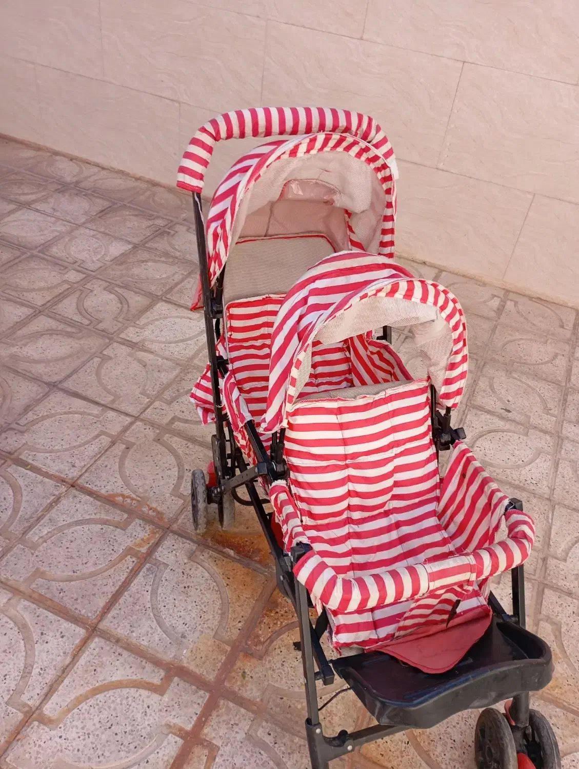 کالسکه دوقلو|کالسکه و لوازم جانبی|بیرجند, |دیوار