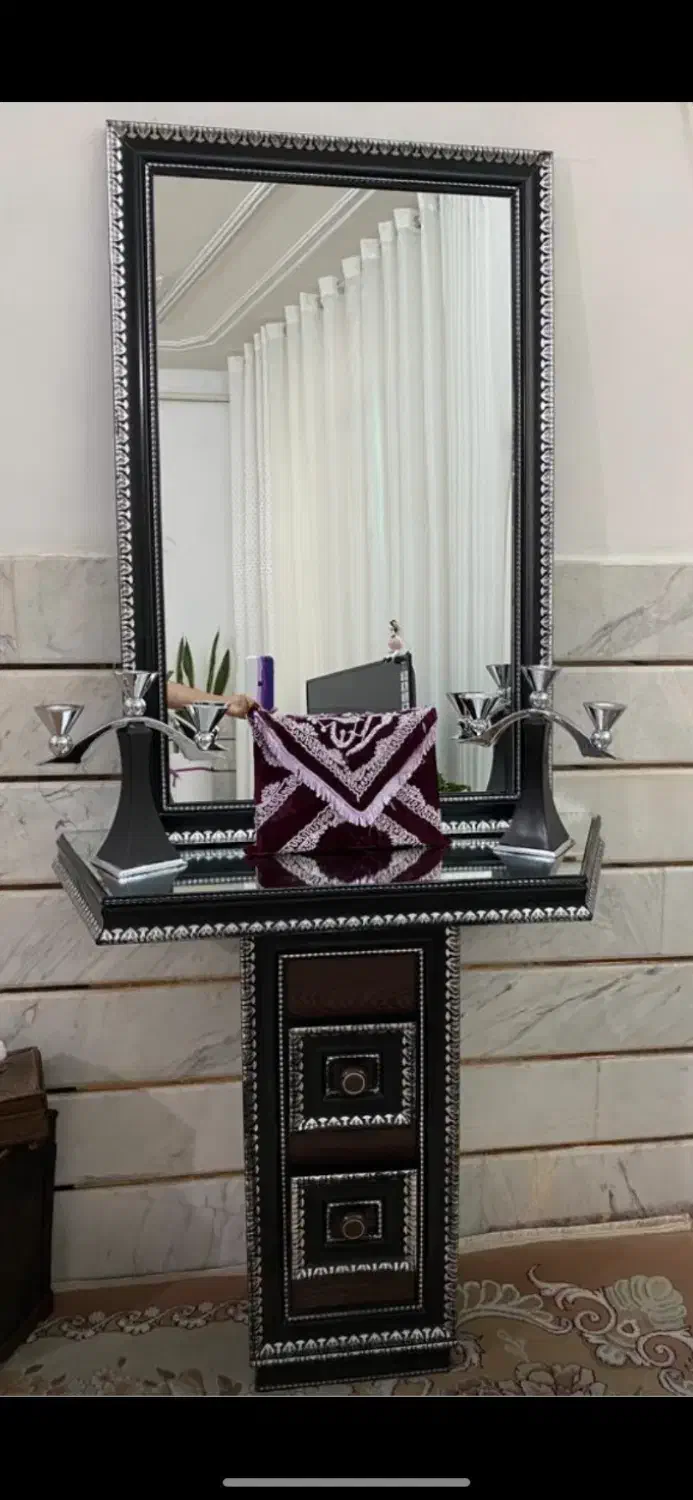 اینه شمعدان|بوفه، ویترین، کنسول|پیشوا, |دیوار