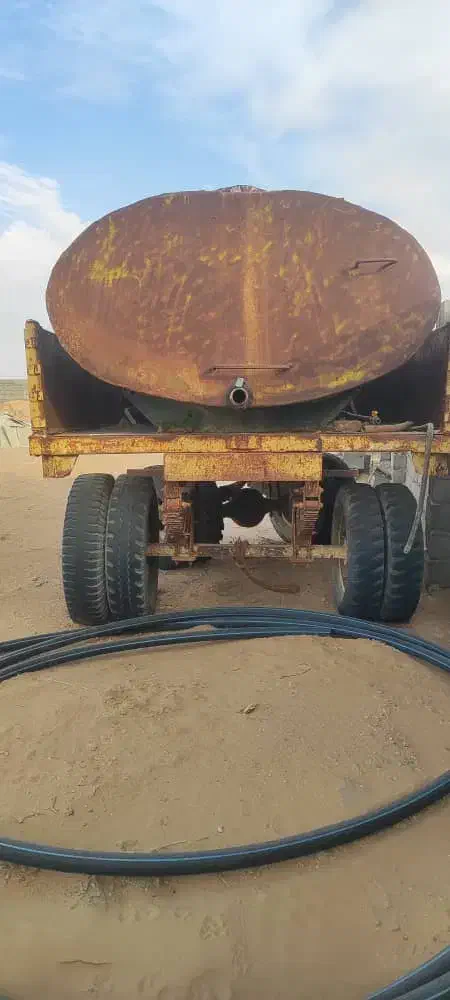 تریلی تراکتور ۸ چرخ به همراه تانک|قطعات یدکی و لوازم جانبی|خور (اصفهان), |دیوار