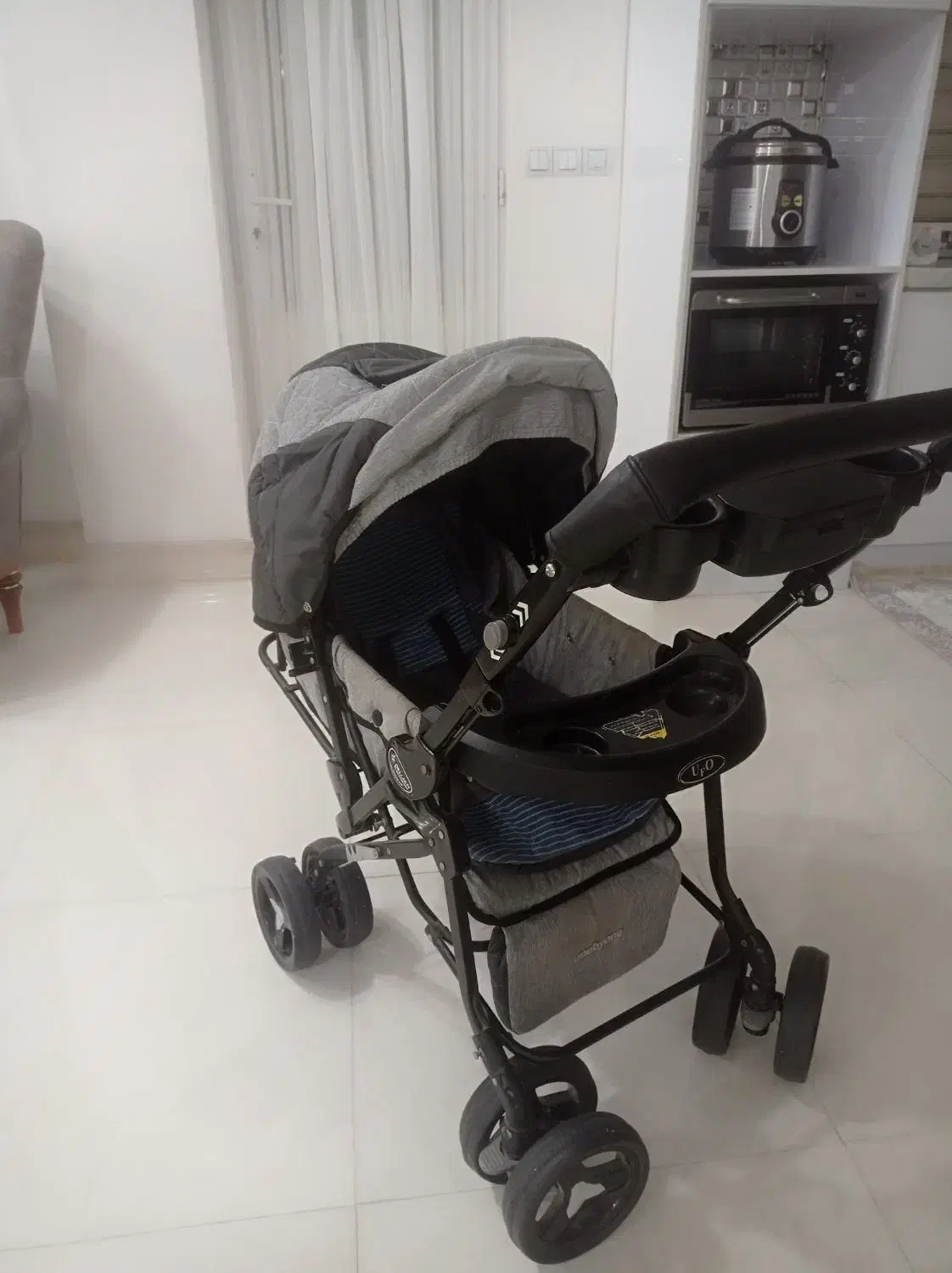 کالسکه مدل دلیجان معاوضه با مرغ و خروس|کالسکه و لوازم جانبی|مینودشت, |دیوار