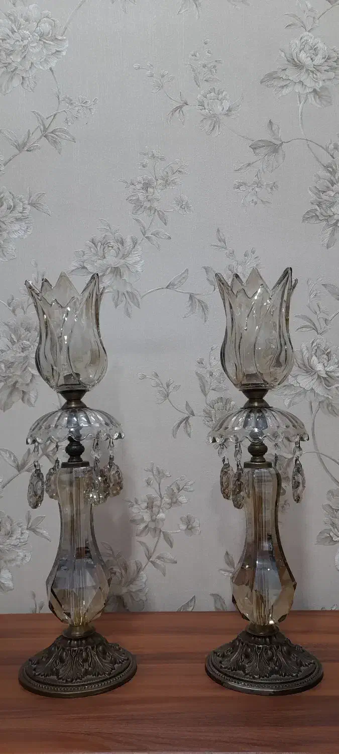 یک جفت شمعدون|صنایع دستی و سایر لوازم تزئینی|مشهد, چهارچشمه|دیوار