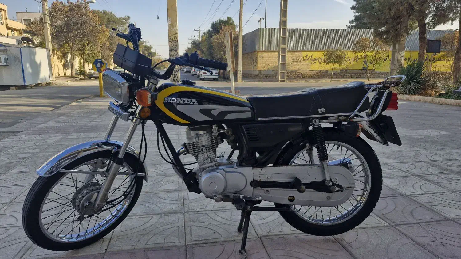 موتور ۱۲۵ مدل ۸۷|موتورسیکلت|مرودشت, مسجد رسول|دیوار