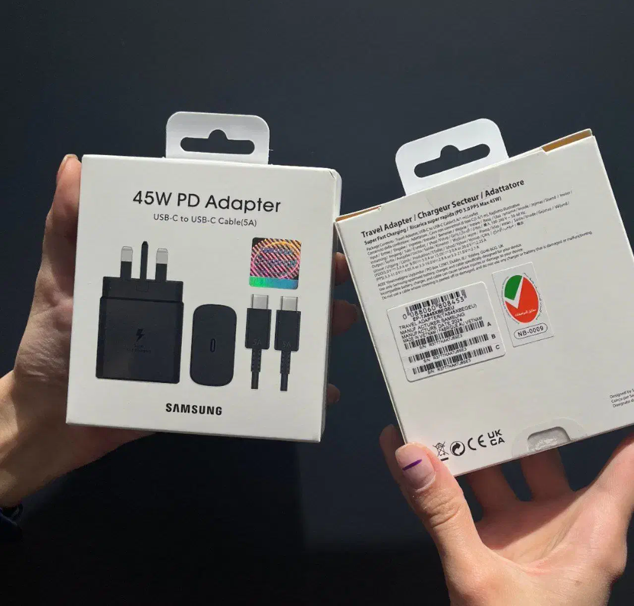 شارژر ۴۵ وات اورجینال سامسونگ|لوازم جانبی موبایل و تبلت|تبریز, |دیوار