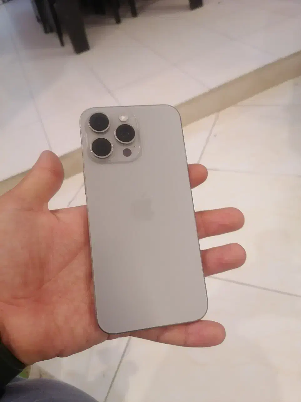 آیفون ۱۵ پرومکس ۲۵۶ گیگ نچرال ریجستر شده در حد|موبایل|تهران, پونک|دیوار