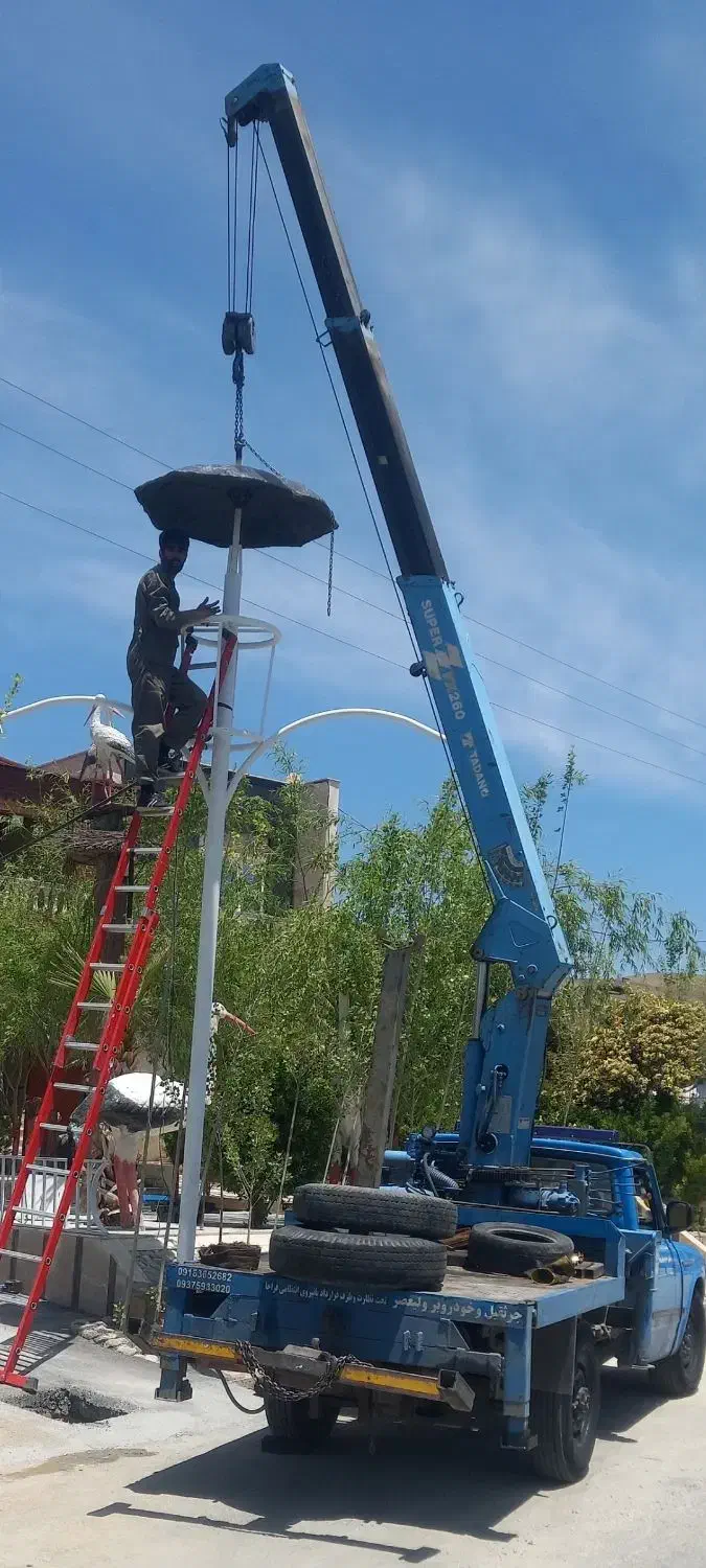 جرثقیل نیسان.جابجایی.تخلیه وبارگیری.حمل سواری|خدمات حمل و نقل|بروجرد, |دیوار