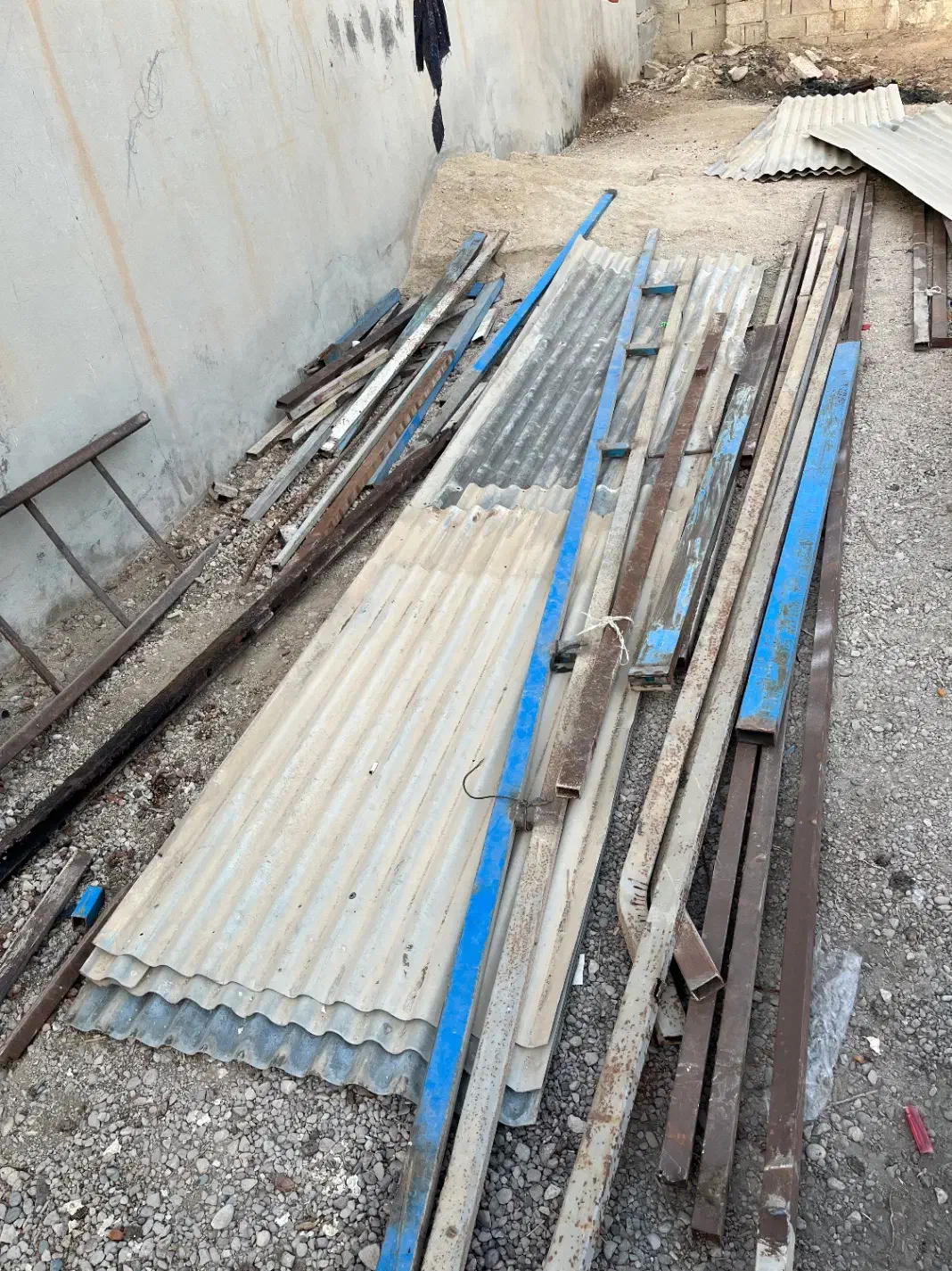 پلیت.قوطی.نبشی.درب آهنی.درب چوبی|مصالح و تجهیزات ساختمان|آبپخش, |دیوار