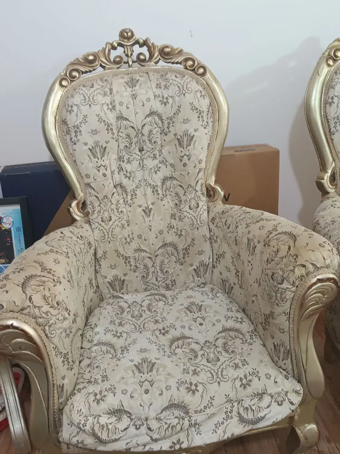 مبل سلطنتی|مبلمان خانگی و میز عسلی|گنبد کاووس, |دیوار