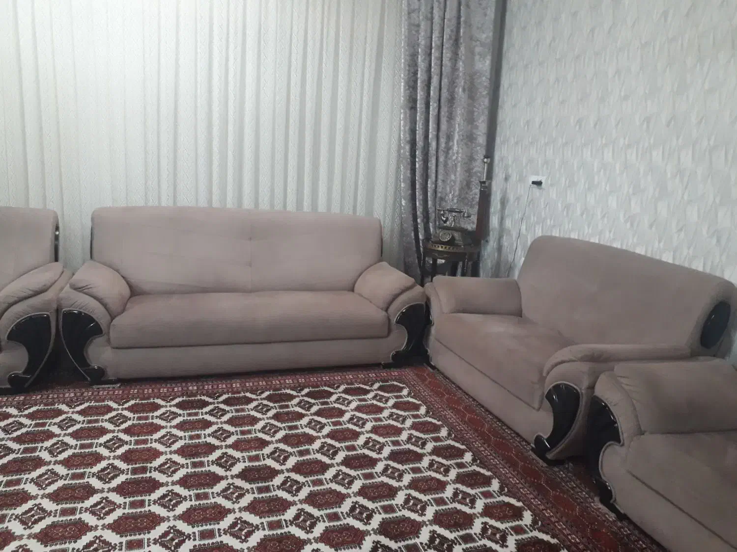 مبل ۷ نفره کارکرده|مبلمان خانگی و میز عسلی|گنبد کاووس, |دیوار