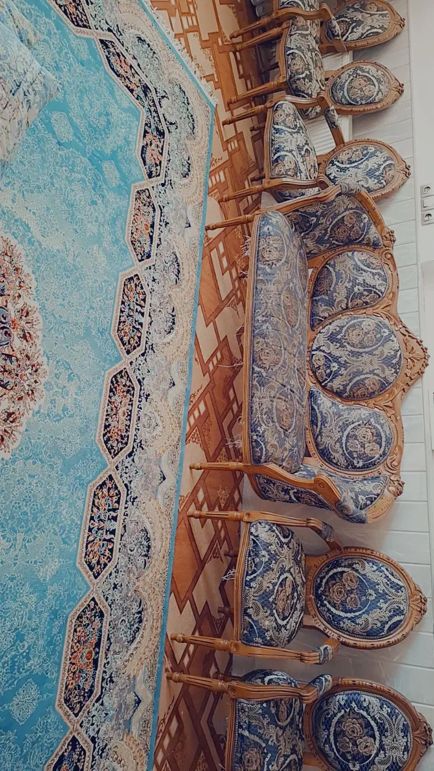 مبل ۸ نفر|مبلمان خانگی و میز عسلی|میبد, |دیوار