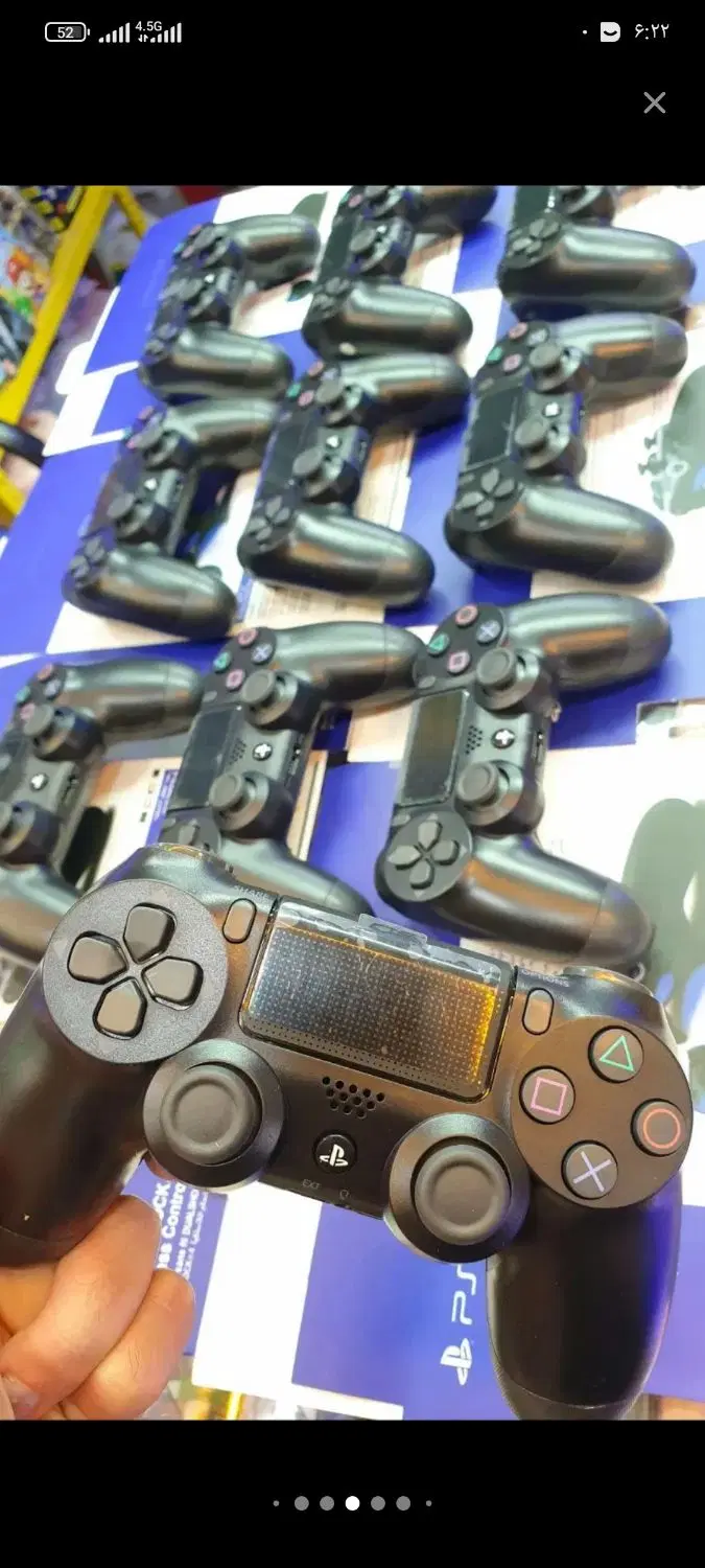 دسته ps4|کنسول، بازی ویدئویی و آنلاین|خرمآباد, |دیوار
