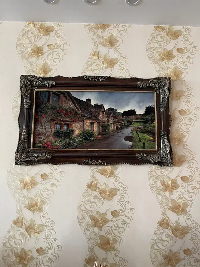 تابلو فرش ماشینی و میز tv|تابلو فرش|زنجان, |دیوار