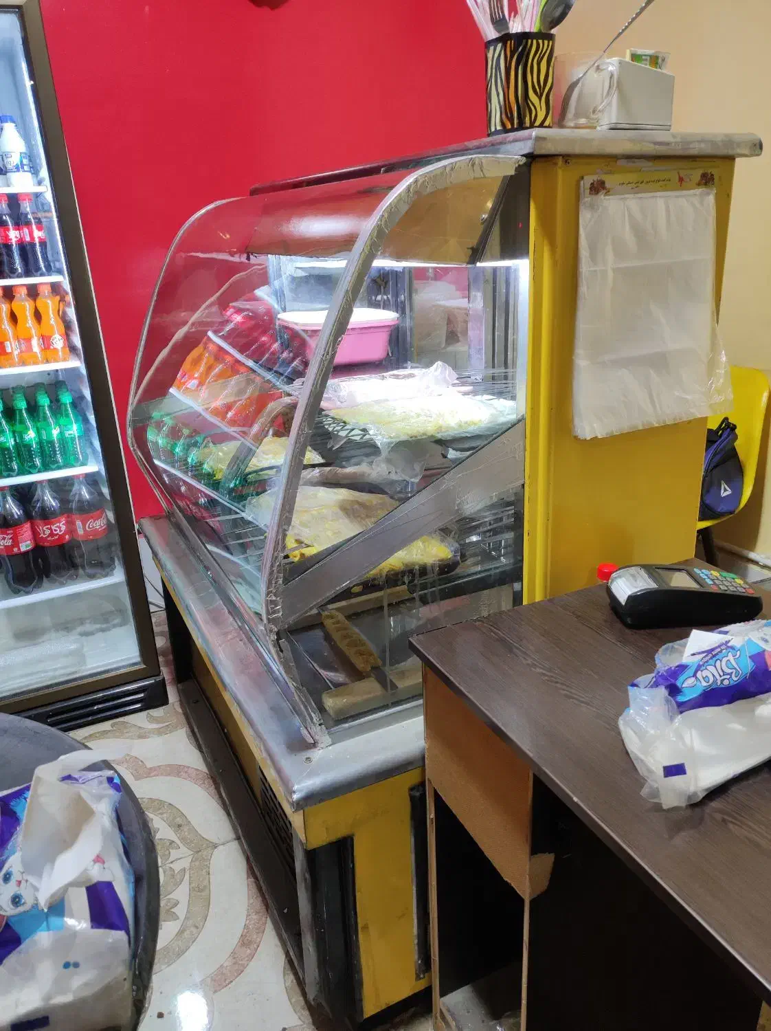 یخچال ویترینی جیگرکی ساندویچی|فروشگاه و مغازه|شهریار, دهشاد بالا|دیوار