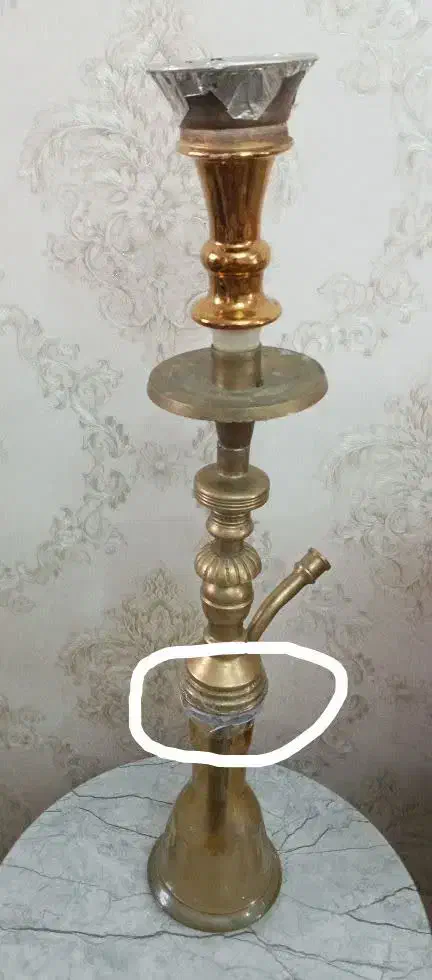 قلیون قلیان برنجی|کلکسیون و سرگرمی|اسلامشهر, شهرک توحید|دیوار