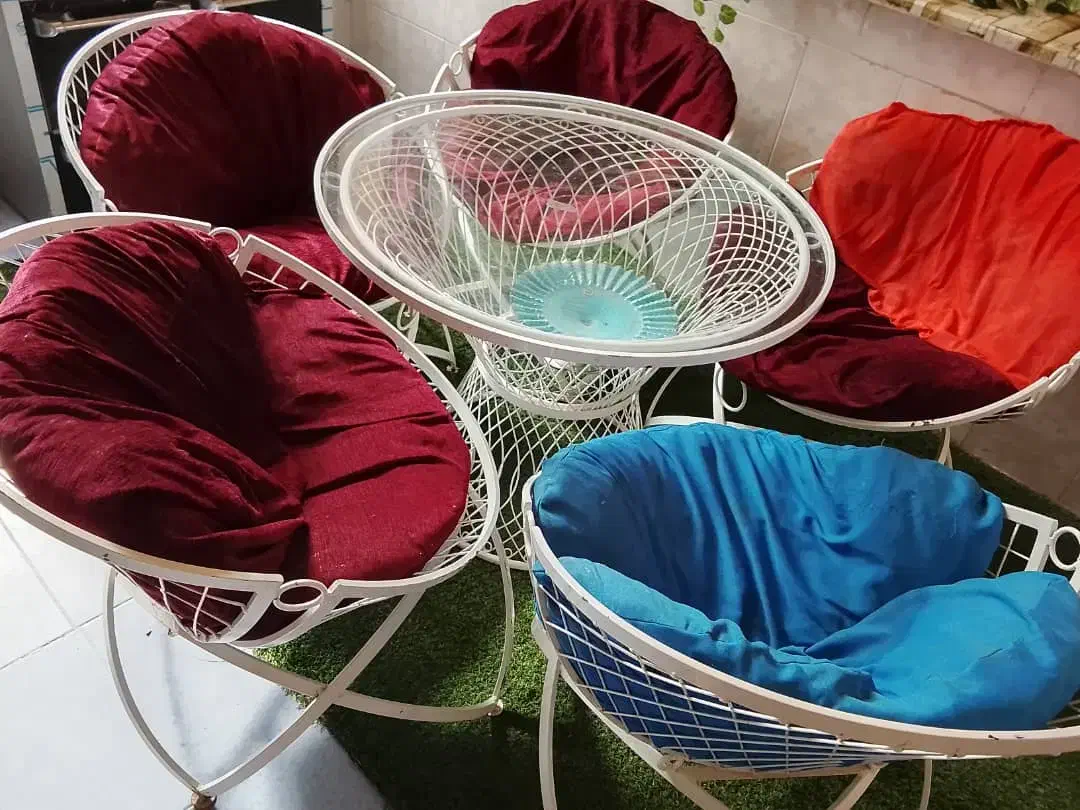 صندلی و میز مدل باغی شیک و نو|میز و صندلی غذاخوری|سراوان, |دیوار