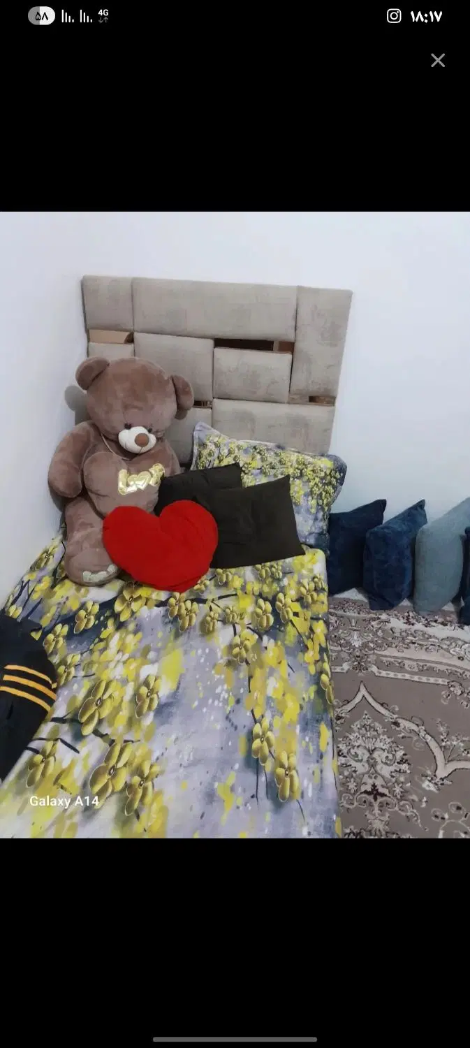 تخت|تخت و سرویس خواب|گلبهار, شهر جدید گلبهار|دیوار