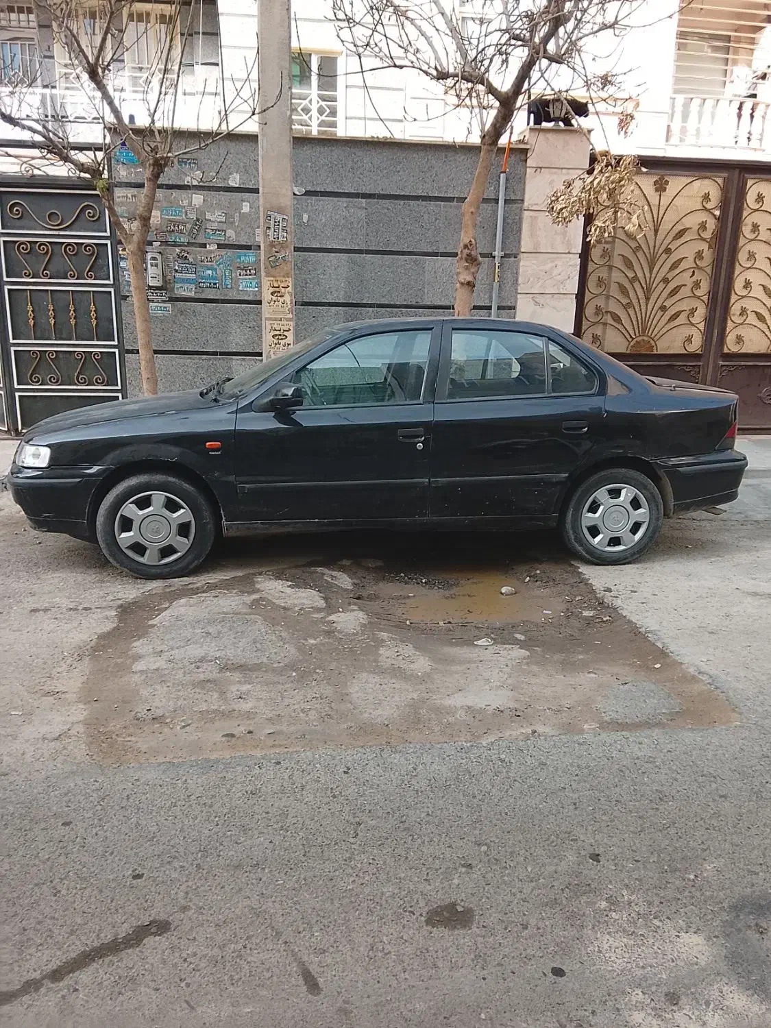 سمند مشکی مدل ۸۵ بیرنگ|خودرو سواری و وانت|رباط‌کریم, رباط‌کریم|دیوار