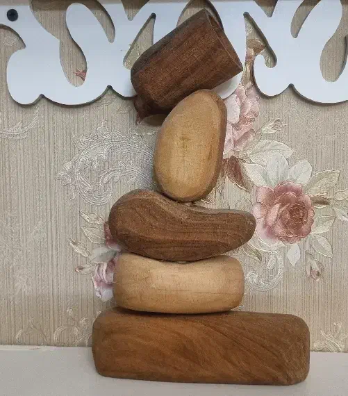 دکوری وشمعدونای چوبی|مجسمه، تندیس، ماکت|سبزوار, کوی بهار|دیوار