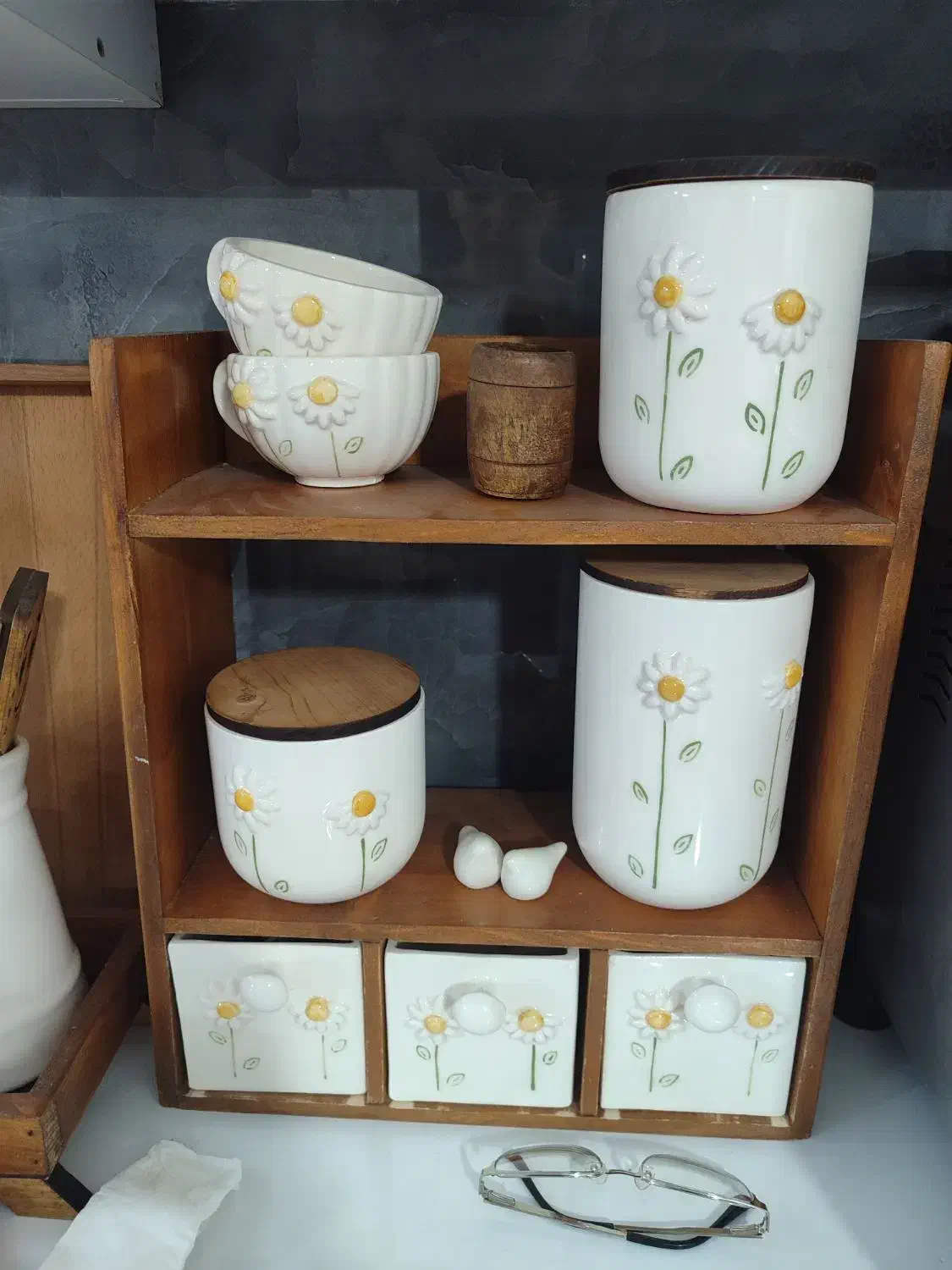 سرویس پاسماوری جاروغنی ...|آب‌چکان و نظم‌دهنده ظروف|مشهد, تلگرد|دیوار