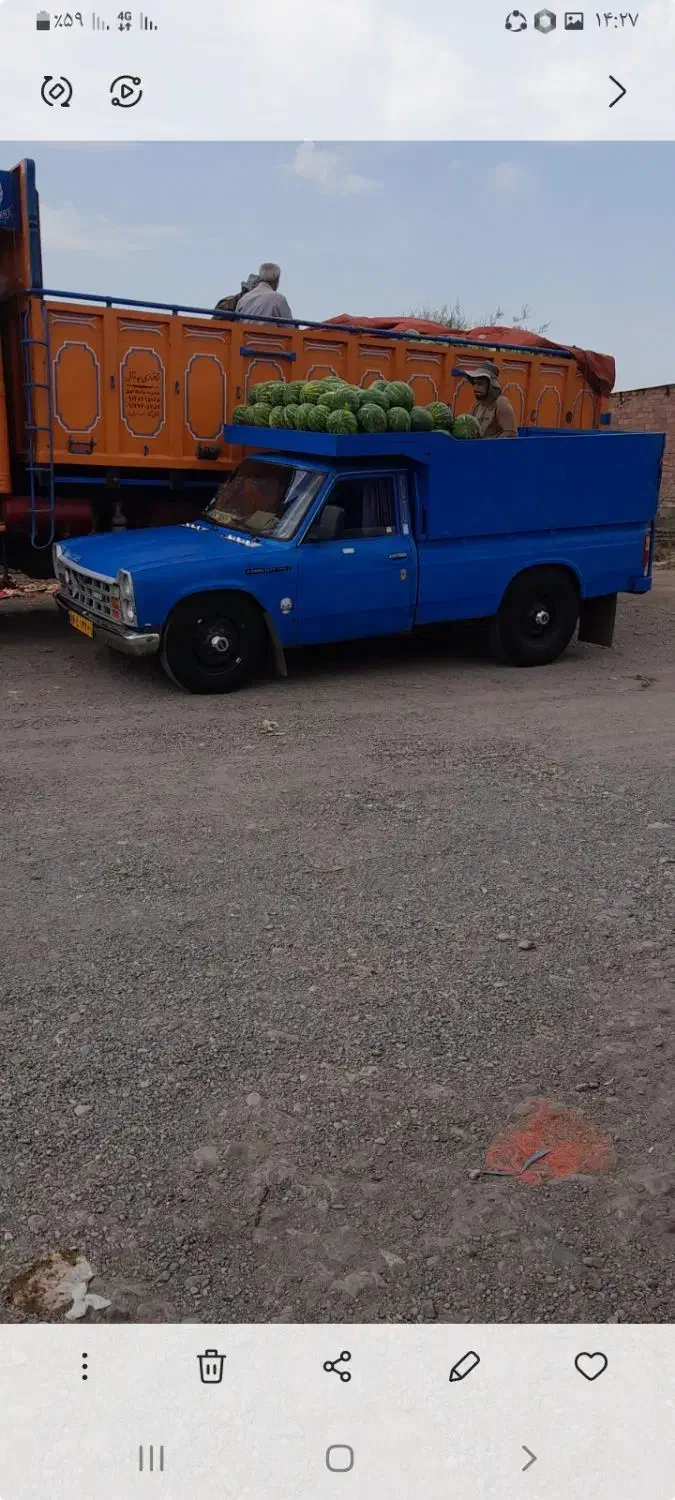 فروش نیسان ۸۴ دوگانه دستی ماشین کار|خودرو سواری و وانت|میانه, |دیوار