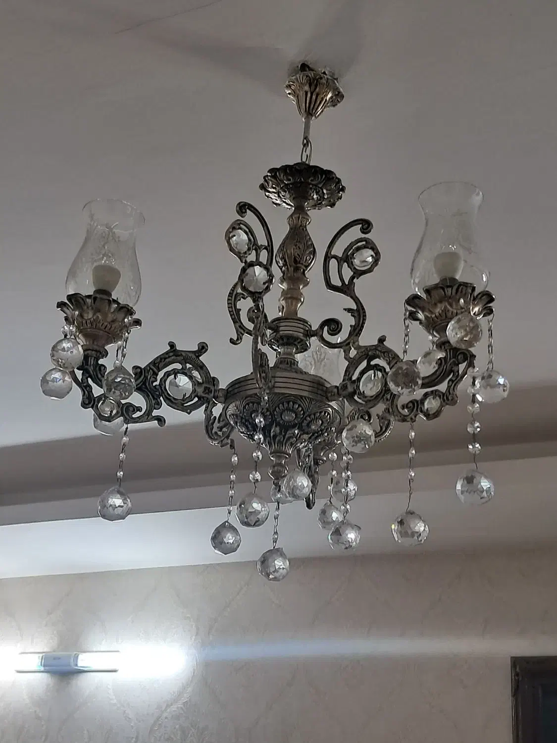 لوستر برنز|لوستر و چراغ آویز|مشهد, جانباز|دیوار