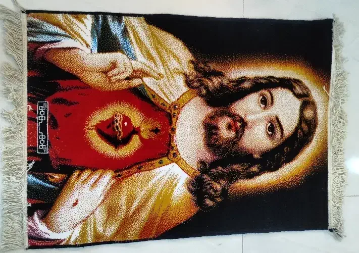 تابلو فرش آنتیک عیسی مسیح|تابلو فرش|تهران, شهرک غزالی|دیوار