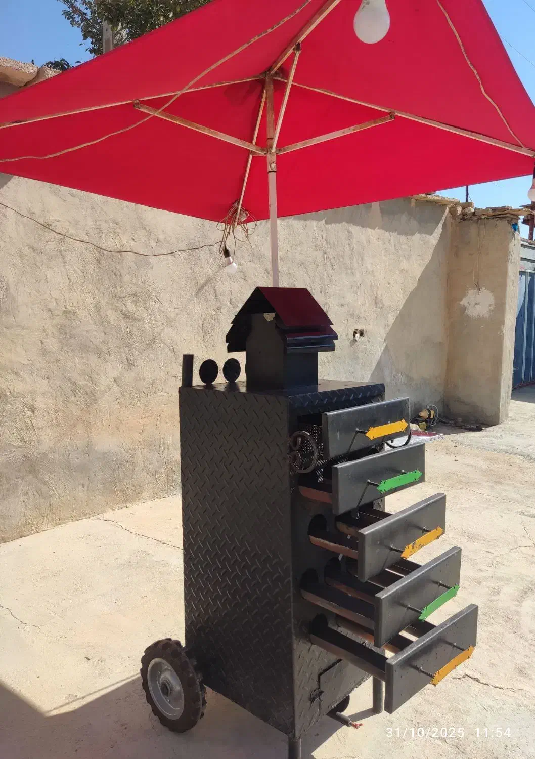 دستگاه بلال تنوری پنج طبقه|کافیشاپ و رستوران|مرودشت, محمد آباد|دیوار