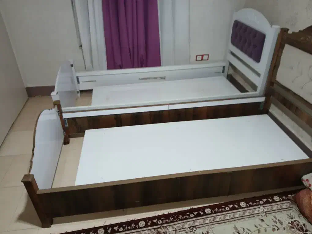 تخت خواب تکنفره|تخت و سرویس خواب|رودهن, |دیوار