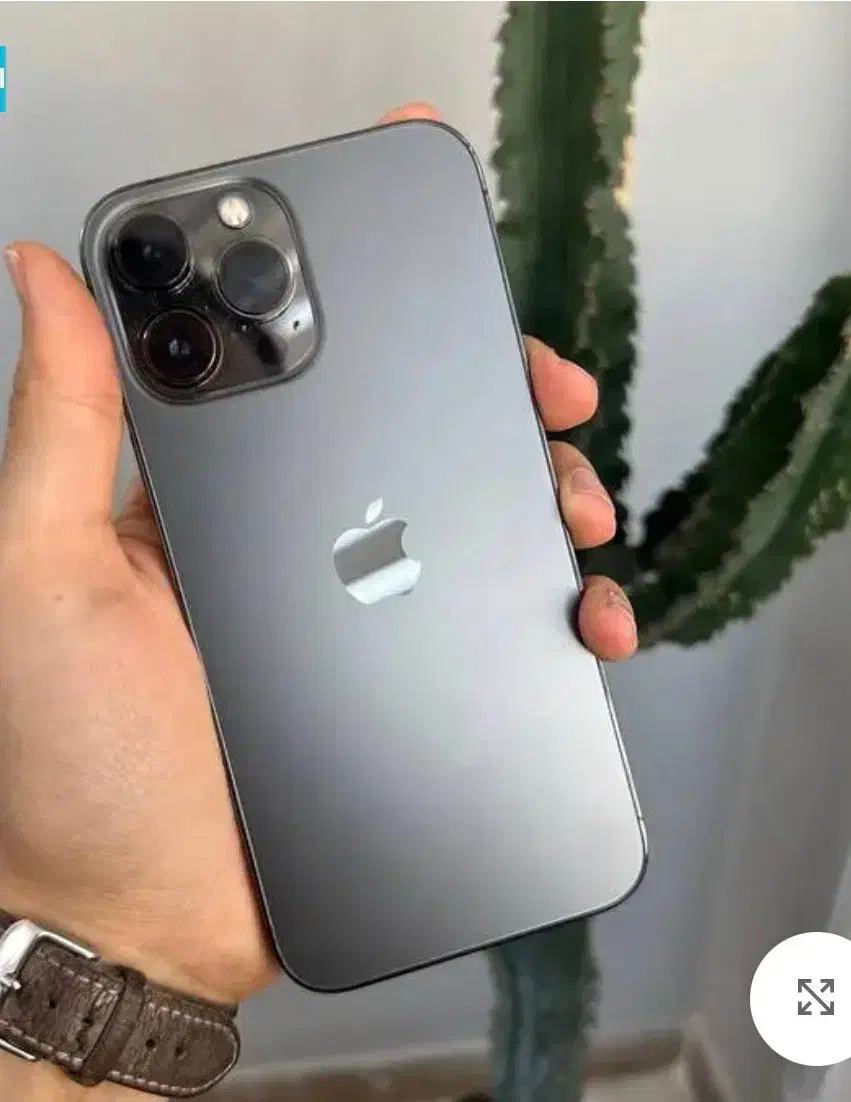 ایفن ۱۳ پرومکس zaa۲۵۶ رنگ نقره ای (مشکی )|موبایل|مهریز, |دیوار