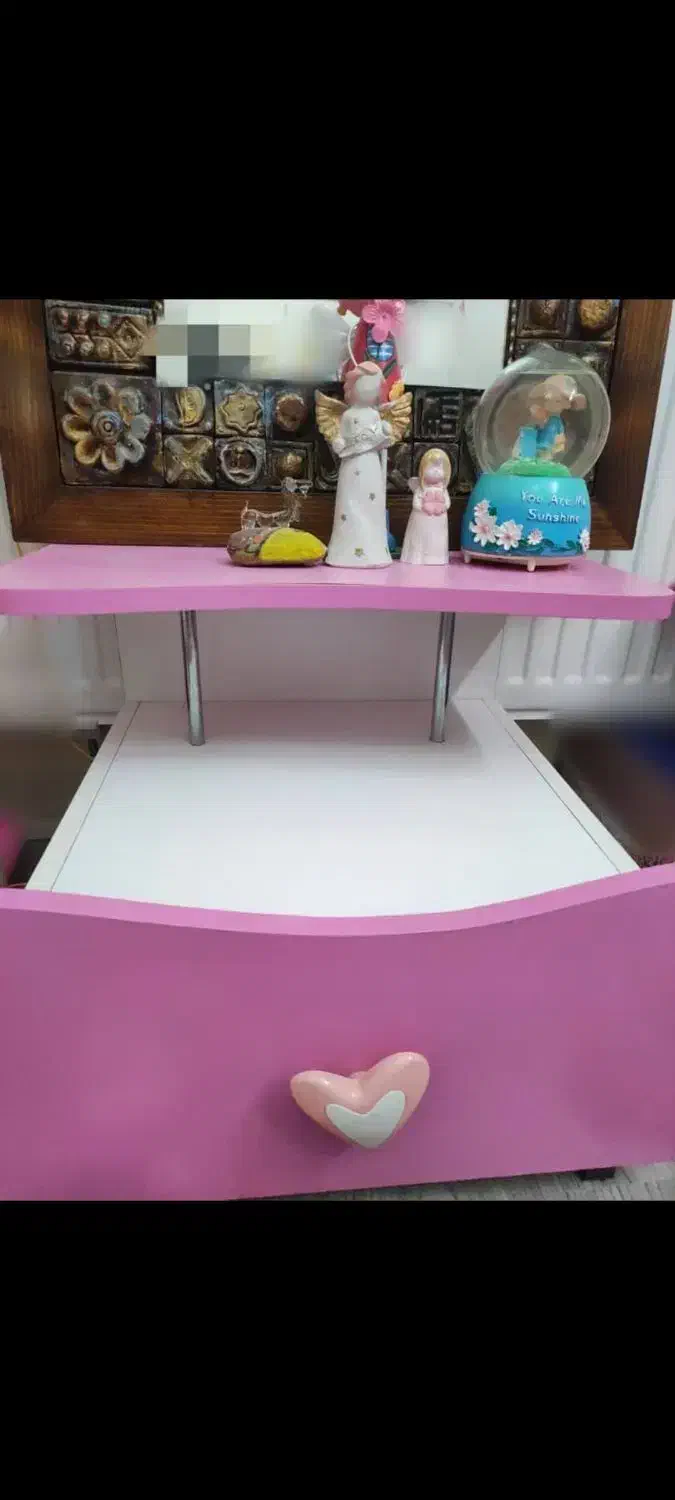 سرویس خواب چوبی نوجوان در حد نو|تخت و سرویس خواب|شاهینشهر, طالقانی|دیوار