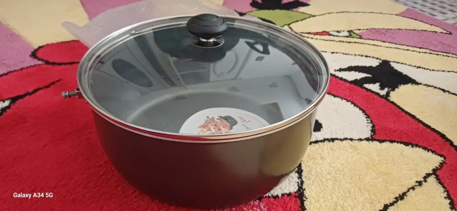 قابلمه تفلون سایز ۳۰|ظروف پختوپز|ساری, |دیوار