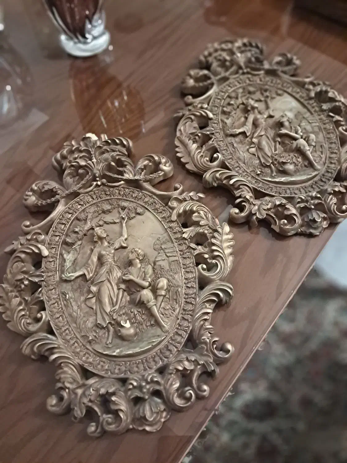 دیوار کوب رزین|تابلو، نقاشی، عکس|مشهد, تربیت (صدف)|دیوار