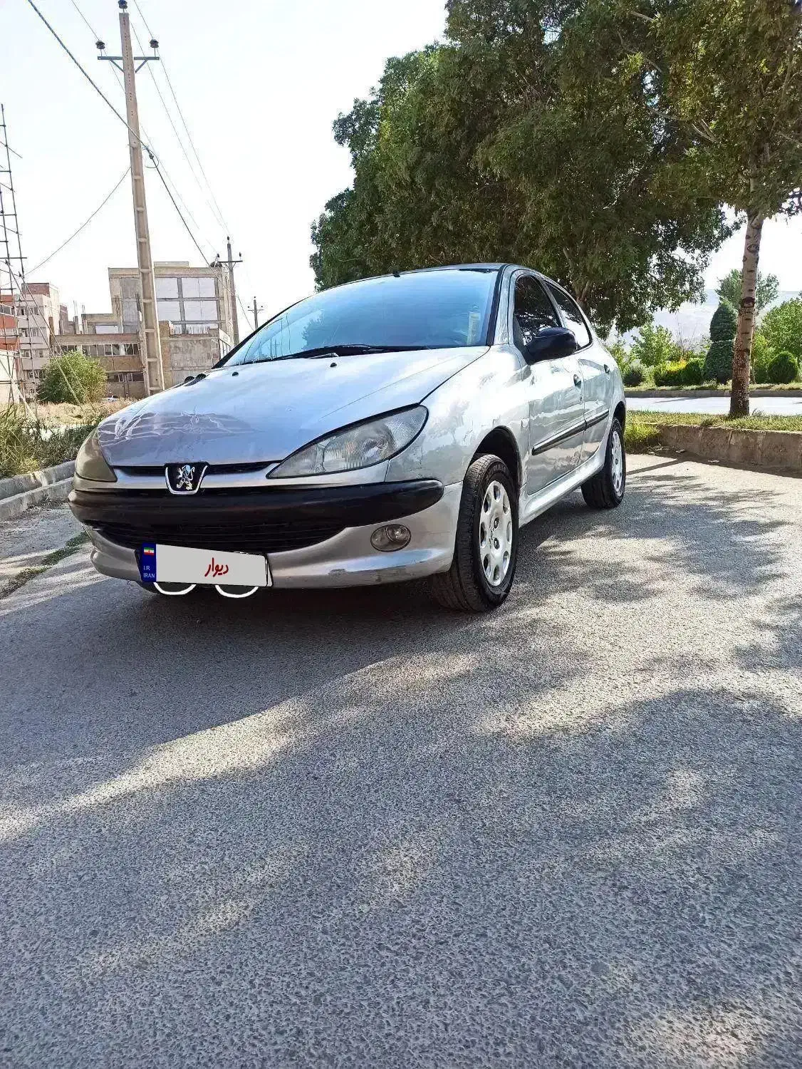 پژو۲۰۶تیپ۲ بدون رنگ|خودرو سواری و وانت|بوکان, |دیوار