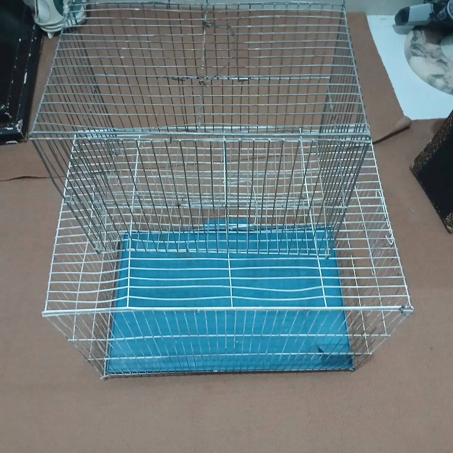 دوعددقفس باوسایل معاوضه باکواریوم ووسایل اکواریوم|لوازم جانبی حیوانات|پاکدشت, پاکدشت (مامازند)|دیوار