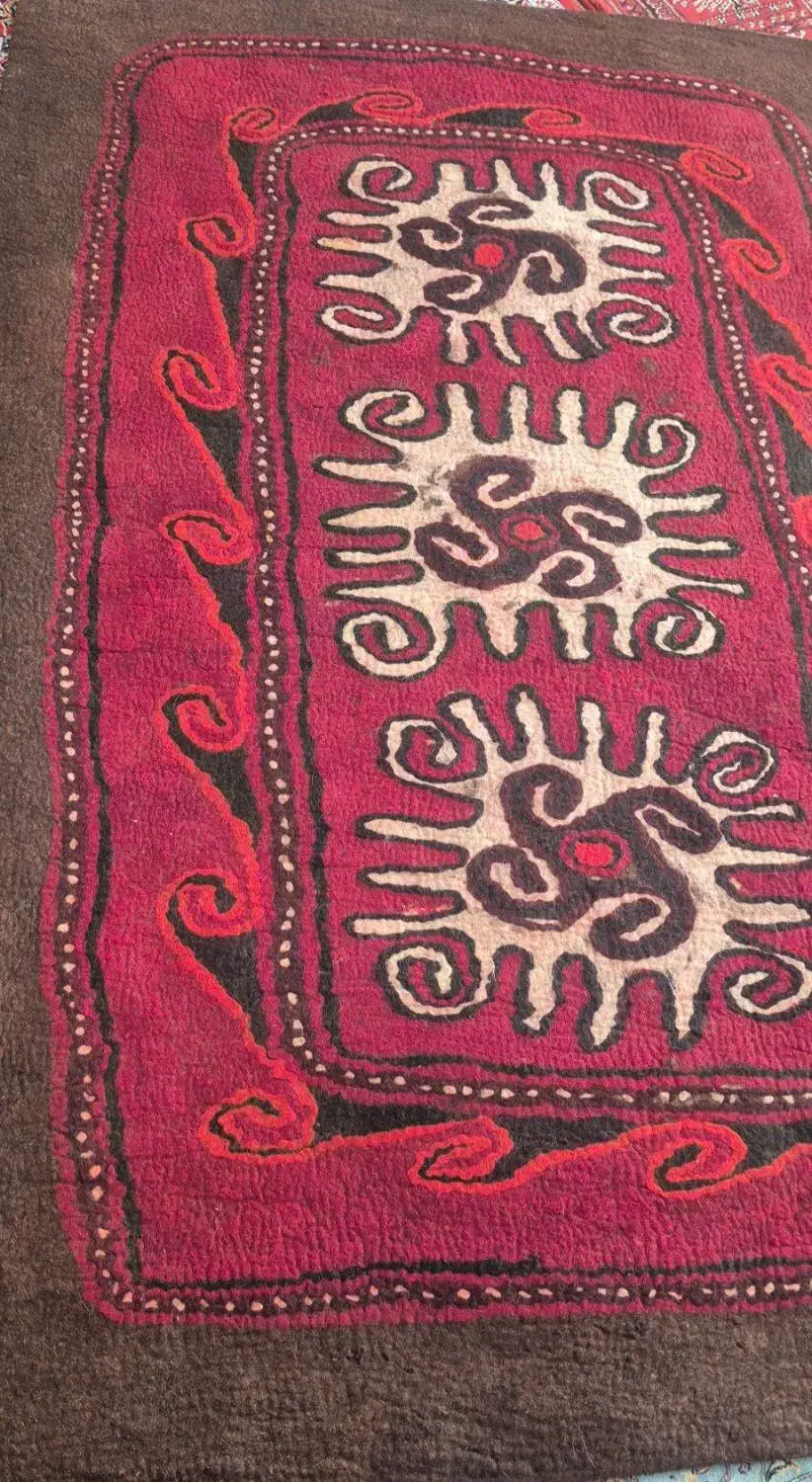 کچه ترکمنی ..فرش پشمی|فرش|گنبد کاووس, |دیوار