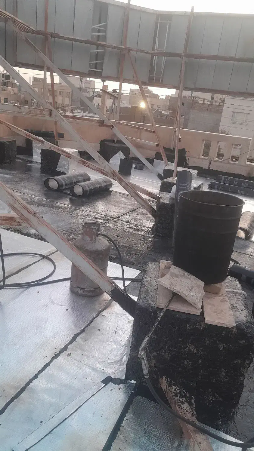 نصب ایزوگام و قیر پاشی|خدمات پیشه و مهارت|سبزوار, کهنه آب|دیوار