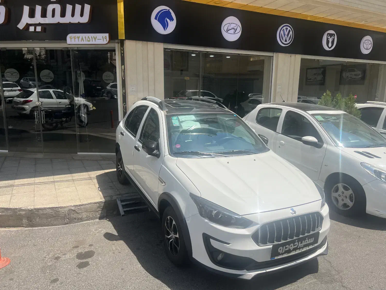 اطلس جی G صفر بدون ساروف * با سانروف سفید مشکی ۴۰۴|خودرو سواری و وانت|تهران, فردوس|دیوار