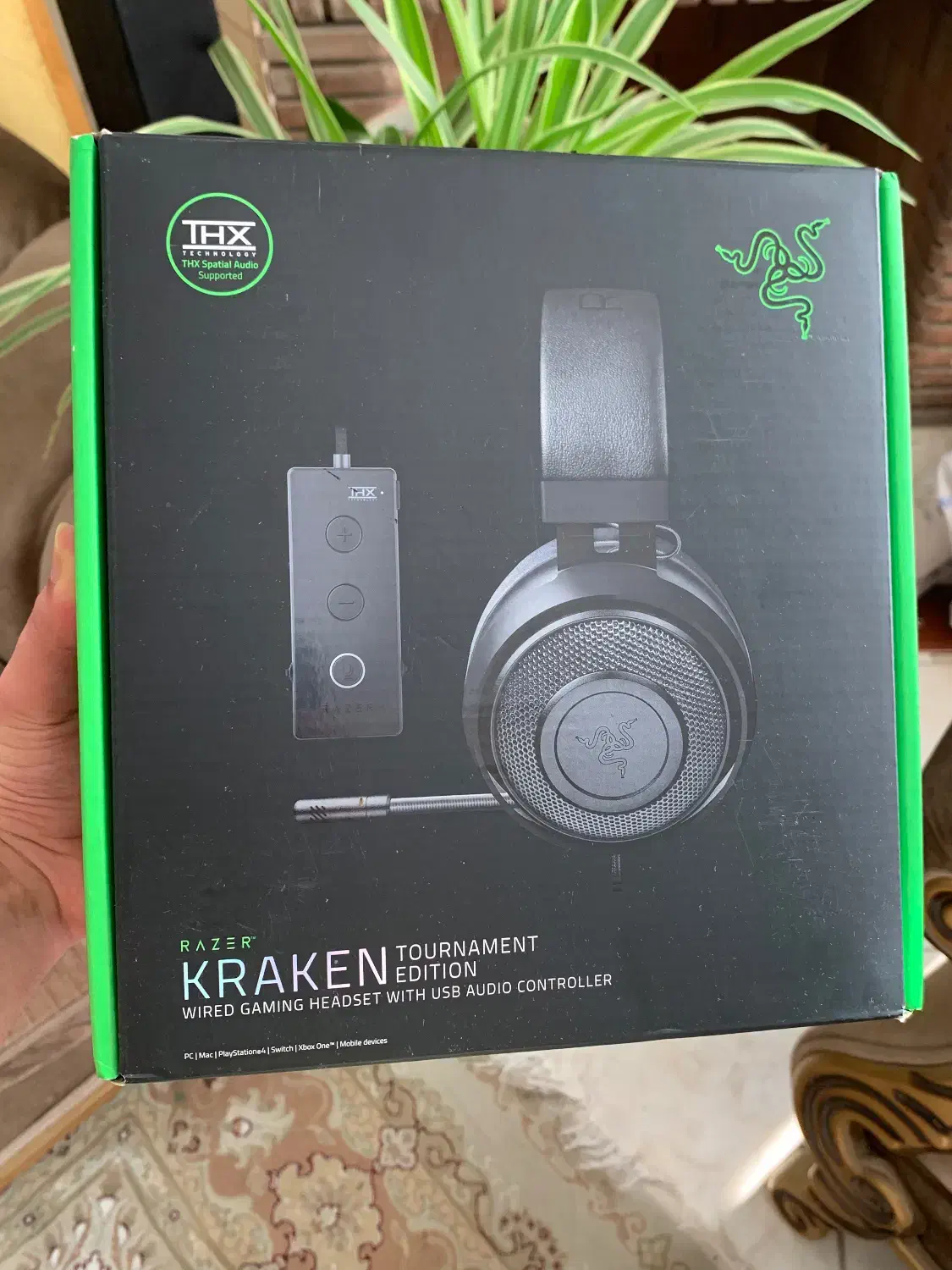 هدست ریزر کراکن تورنمنت ادیشن razer kraken|کنسول، بازی ویدئویی و آنلاین|کرج, شهرک بنفشه|دیوار
